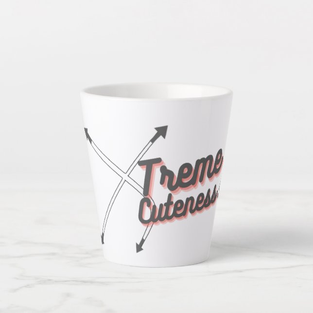 Caneca De Café Latte Xtreme Cuteness (Frente)