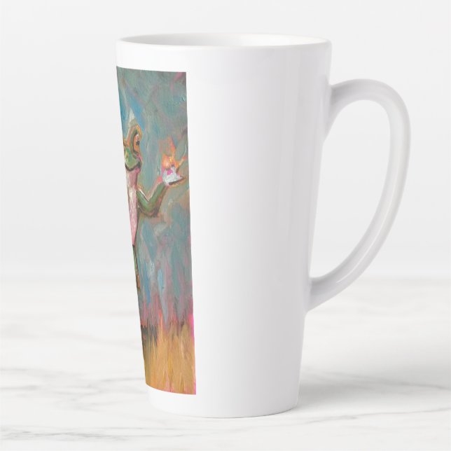 Caneca De Café Latte Yipe! (Direita)