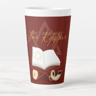 Caneca De Café Latte Yom Kippur Latte Mug