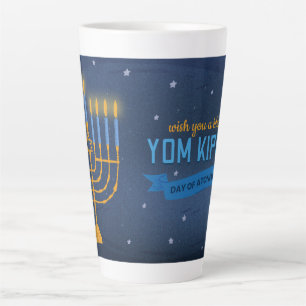 Caneca De Café Latte Yom Kippur Latte Mug