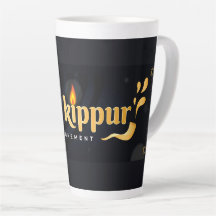 Yom Kippur Latte Mug