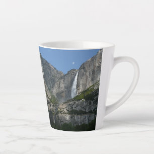 Caneca De Café Latte Yosemite Falls III do Parque Nacional de Yosemite