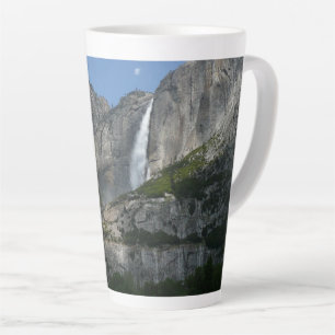 Caneca De Café Latte Yosemite Falls III do Parque Nacional Yosemite