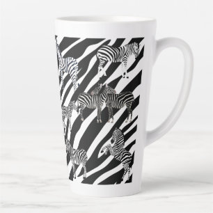 Caneca De Café Latte Zebra Latte Mug
