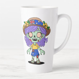 Caneca De Café Latte Zombie australiano