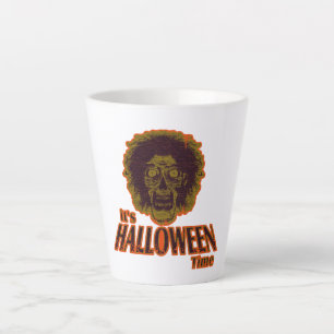 Caneca De Café Latte ZOMBIE HEAD É Halloween