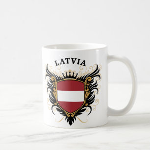 Caneca De Café Latvia