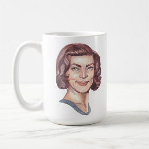 Caneca De Café Lauren Bacall - Retrato