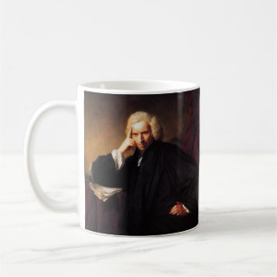Caneca De Café Laurence Sterne (pintura de Sir Joshua Reynolds)