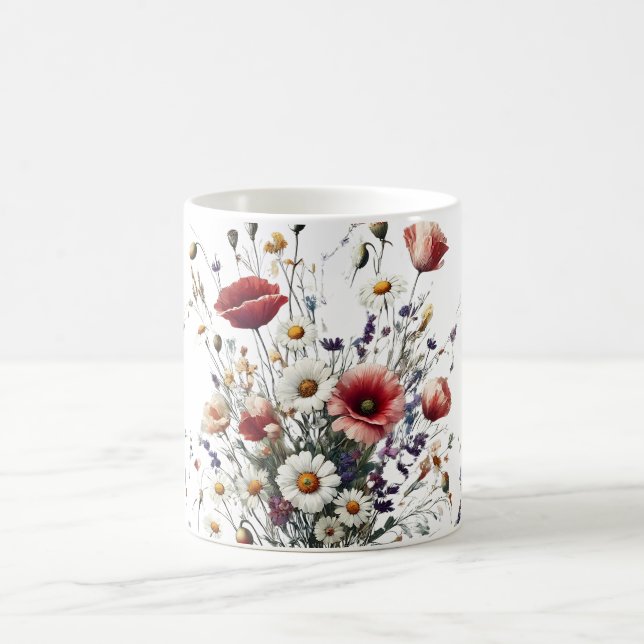 Caneca De Café Lavanda Bliss Coffee Mug (Centro)