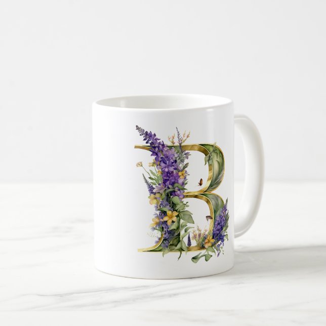 Caneca De Café Lavanda Chill (Frente Esquerda)