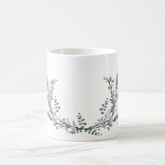 Caneca De Café Lavanda e Eucalyptus (Centro)