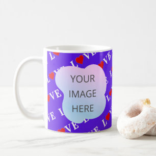 Caneca De Café Lavende LOVE Na moda