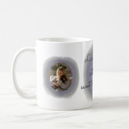 Caneca De Café Lavender Watercolor Dachshund Custom Name