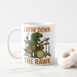 Caneca De Café Layout" Para Baixo O Rawk