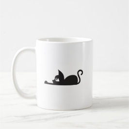 Caneca De Café Lazy Cat