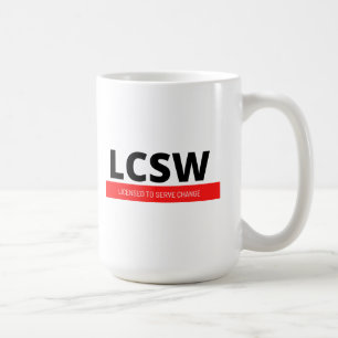 Caneca De Café LCSW (Vermelho)