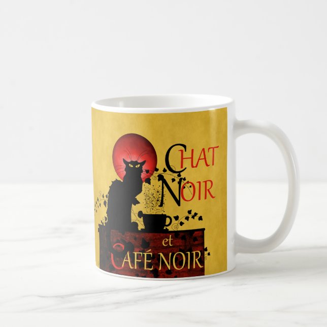 Caneca De Café Le Chat Noir et Café Noir (Direita)
