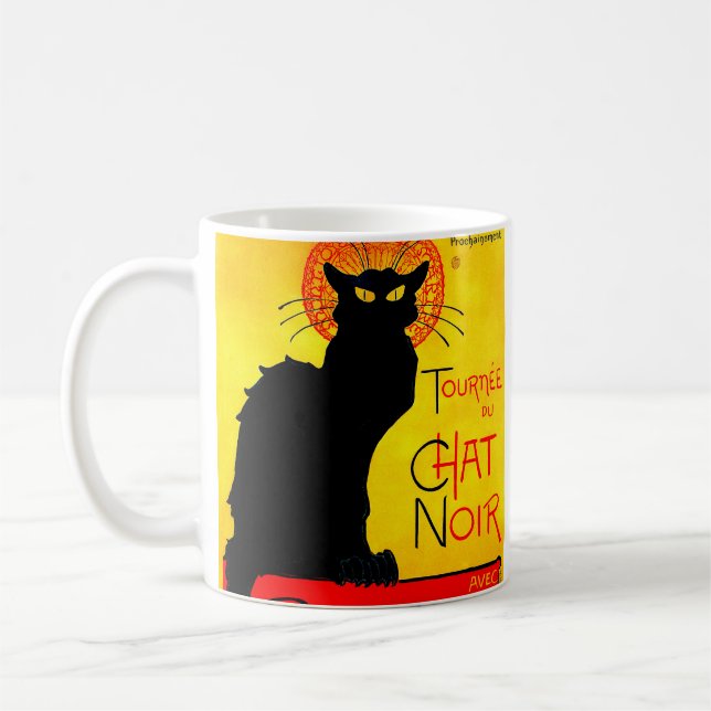 Caneca De Café Le Chat Noir Vintage (Esquerda)