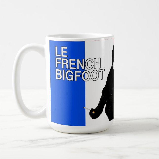 Caneca De Café Le French Bigfoot (Esquerda)