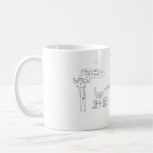 Caneca De Café Le Gato Conversa 005