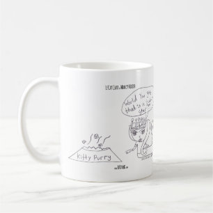 Caneca De Café Le Gato o artigo do coletor de Conversa 001 & 002!