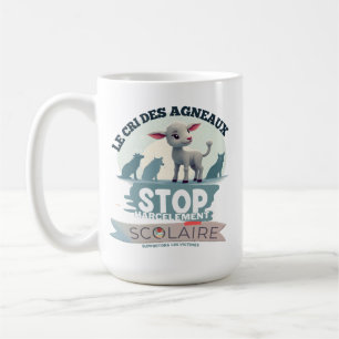 Caneca De Café Le Hassan des Agneaux: stop harcèlement scolaire