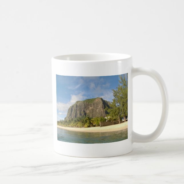 Caneca De Café Le Morne - Maurícia (Direita)