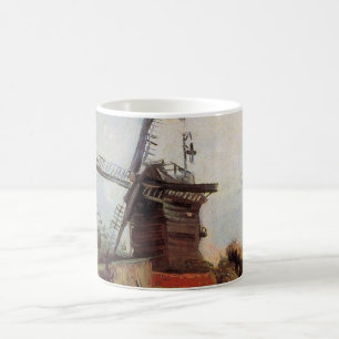Caneca De Café Le Moulin de Blute Fin por Vincent van Gogh