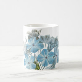 Caneca De Café leadwort (Plumbago caerulea) por Redouté