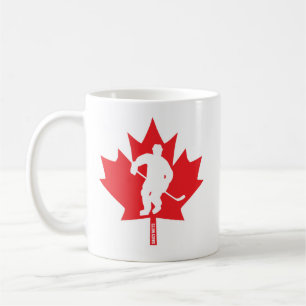 Caneca De Café Leaf Canada Hockey Maple
