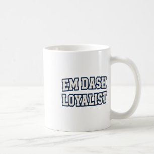 Caneca De Café Leal ao Travessão Engraçado Editor Autor Escritor