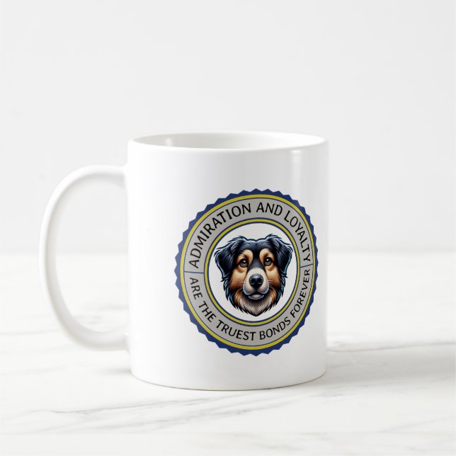 Caneca De Café Lealdade para sempre Obrigação (Esquerda)