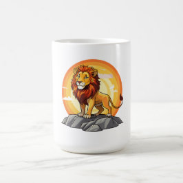 Caneca De Café Leão