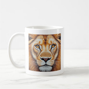 Caneca De Café Leão