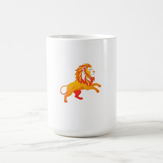 Caneca De Café Leão (Centro)