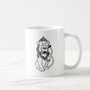 Caneca De Café Leão Cowardly