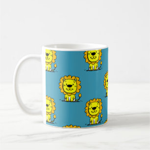 Caneca De Café Leão de Cute