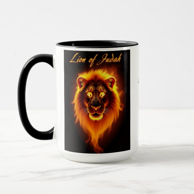 Caneca de café "Leão de Judá" (Esquerda)