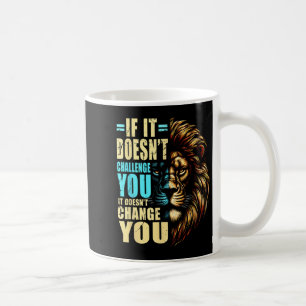 Caneca De Café Leão de Malhações de Workout de Treinamento Motiva