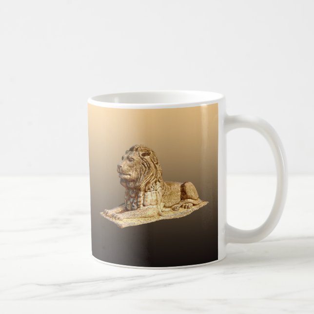 Caneca De Café Leão de Pedra (Direita)