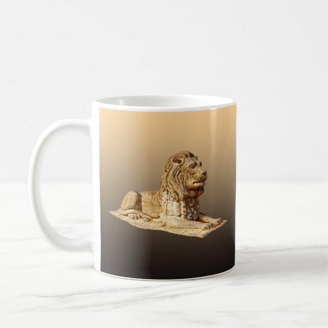 Caneca De Café Leão de Pedra (Esquerda)