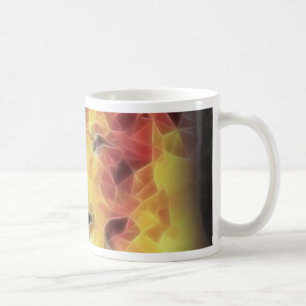Caneca De Café Leão Fractal