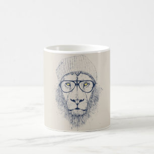 Caneca De Café Leão legal