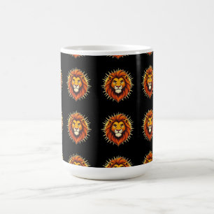 Caneca De Café Leão Majestoso – Rei do Poder e da Autoridade