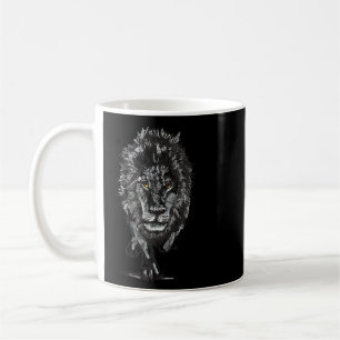 Caneca De Café Leão Real legal Roaring Roar Design King Of Ki