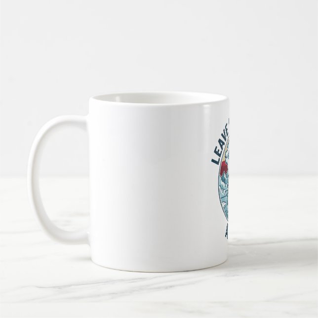 Caneca De Café Leave Greenland Alone (Esquerda)