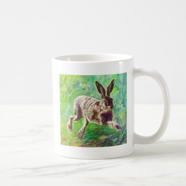 Caneca De Café Lebre alegre 2011 (Direita)