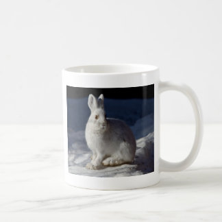 Caneca De Café Lebre de sapato de neve do Alasca