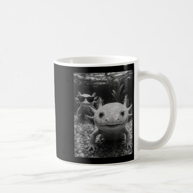 Caneca De Café Legal Axolotl Selfie (Direita)